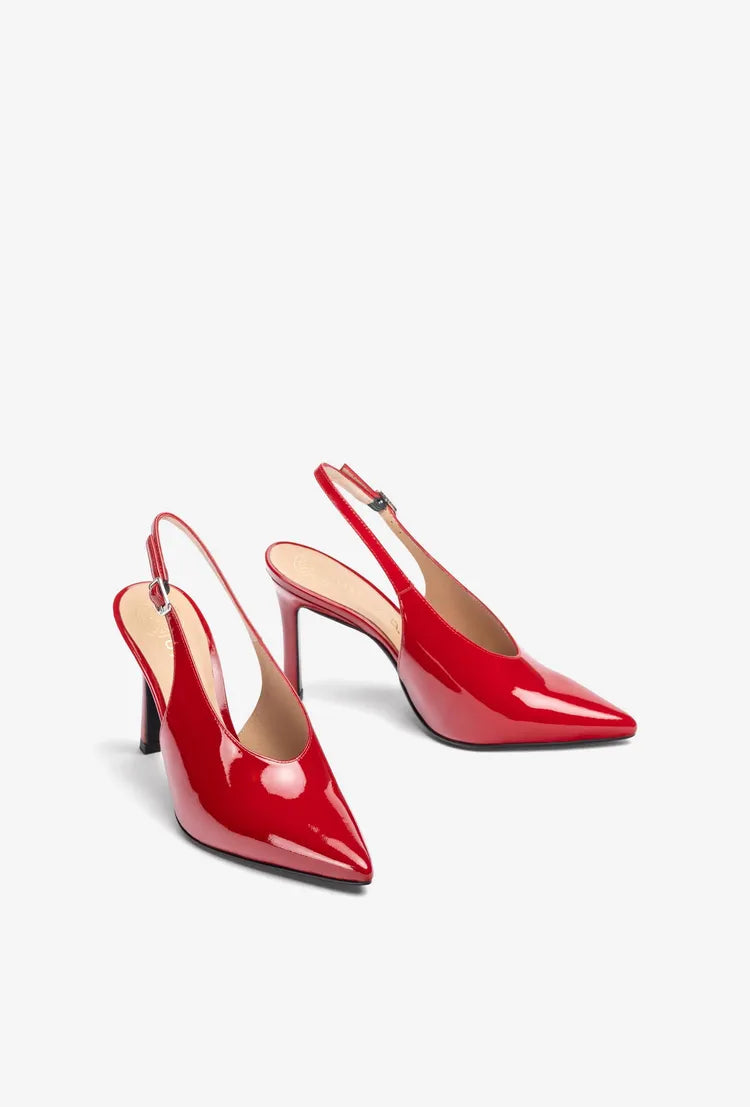 Unisa - Tabar Red Patent Slingback