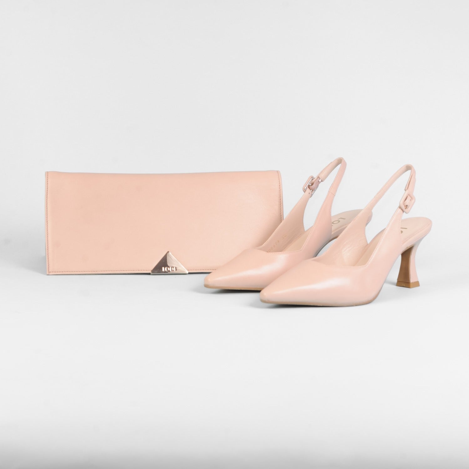 Lodi - Blush Pink Clutch Bag