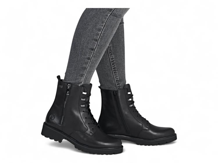 Remonte - D8656 Black Biker Boot