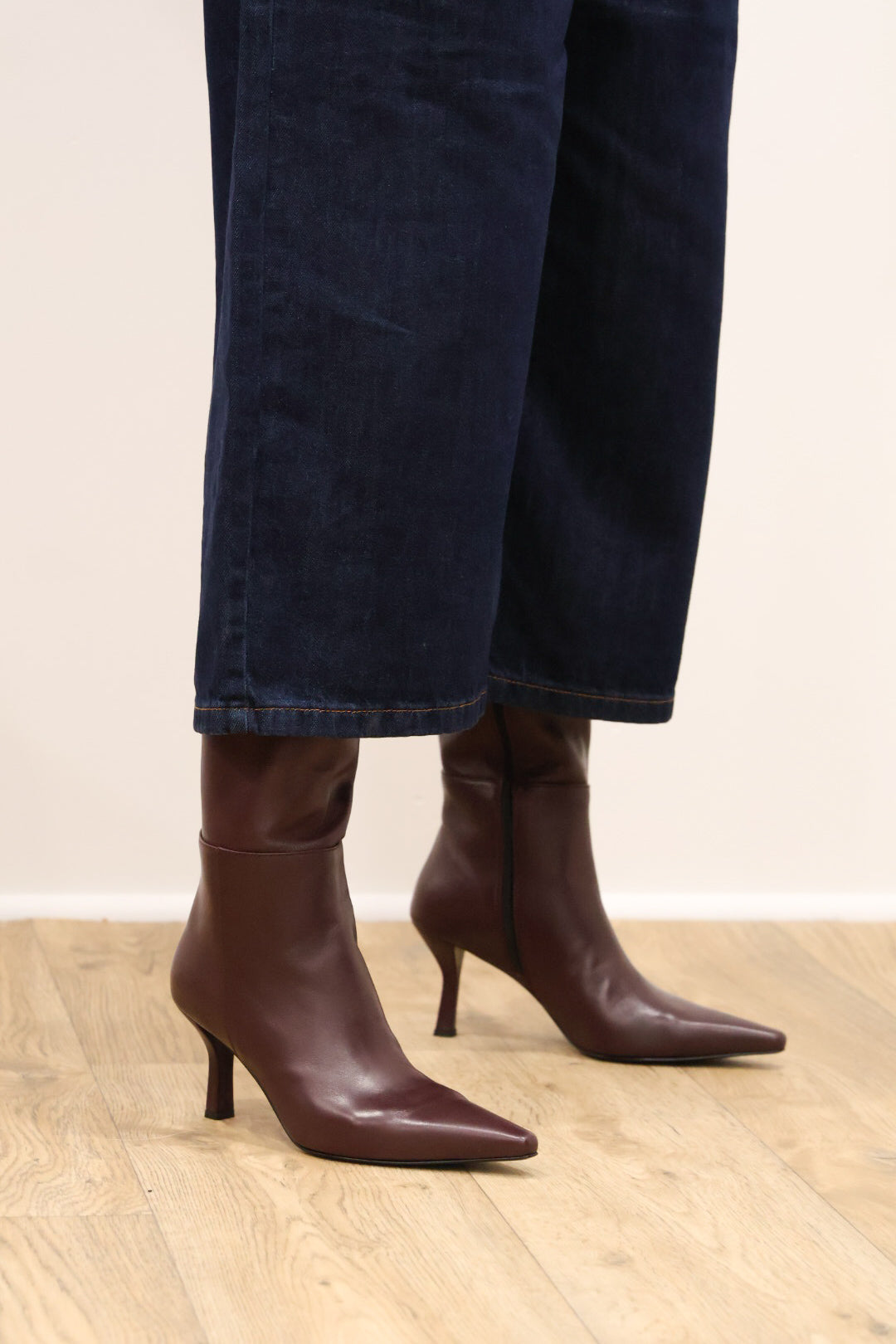 Rachels - Penny8 Burgundy Knee High