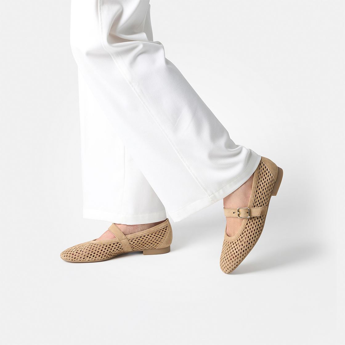 Paul Green - 1213 Beige Mary Jane
