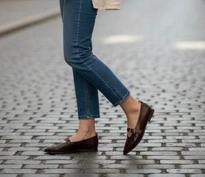 Tamaris - 22151 Brown Mary Jane Flat