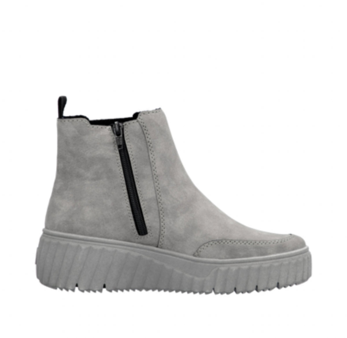 Rieker - N2553-40 Grey Chelsea Boot