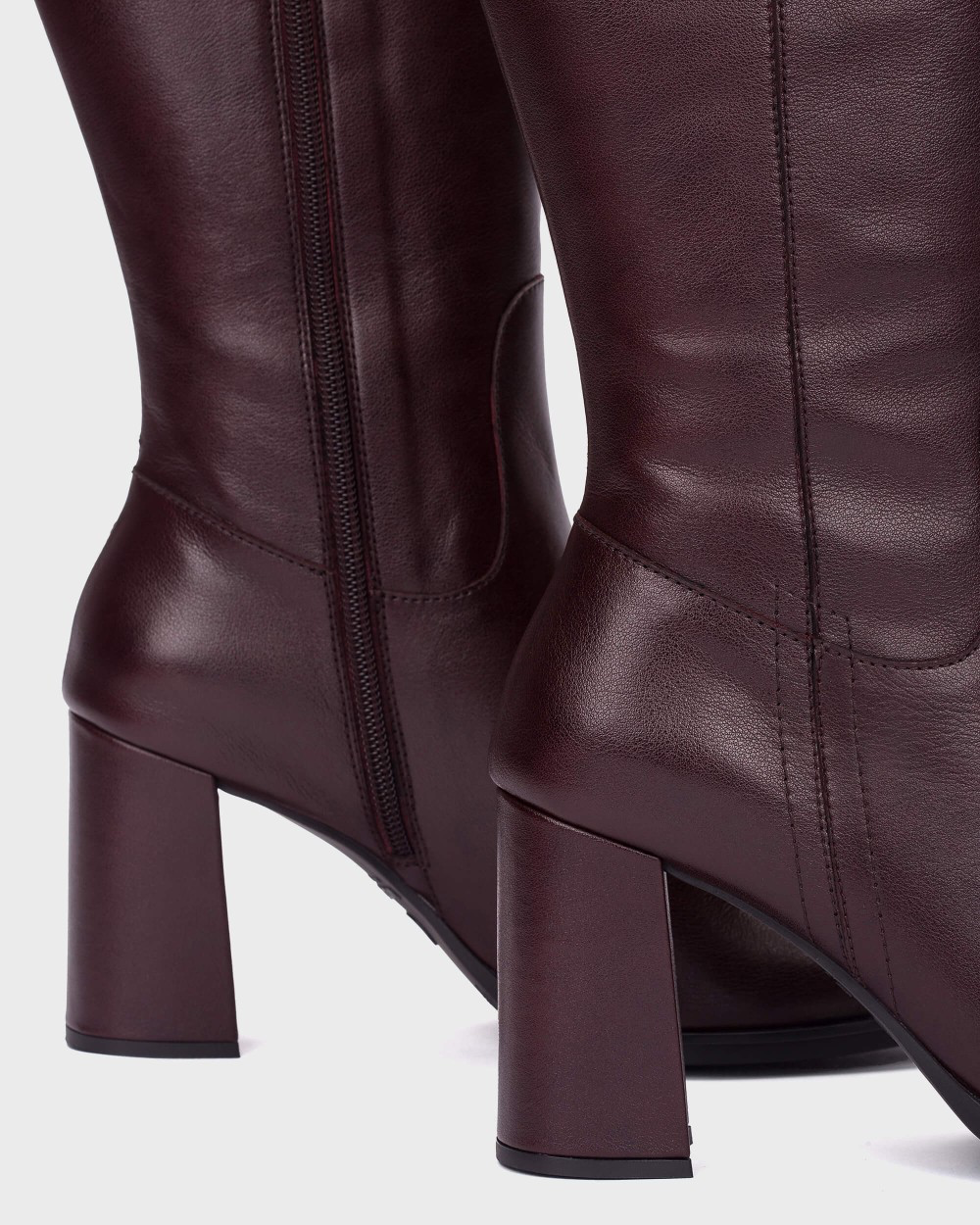 Wonders - M-5443 Burgundy Knee High Boot