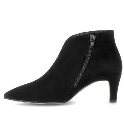 Gabor - 8017.01 Black Kitten Heel Ankle Boot