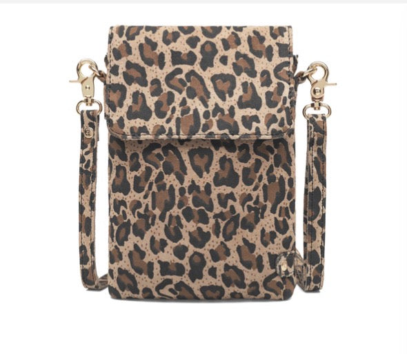 Depeche  - 16044 Leopard Phone Bag