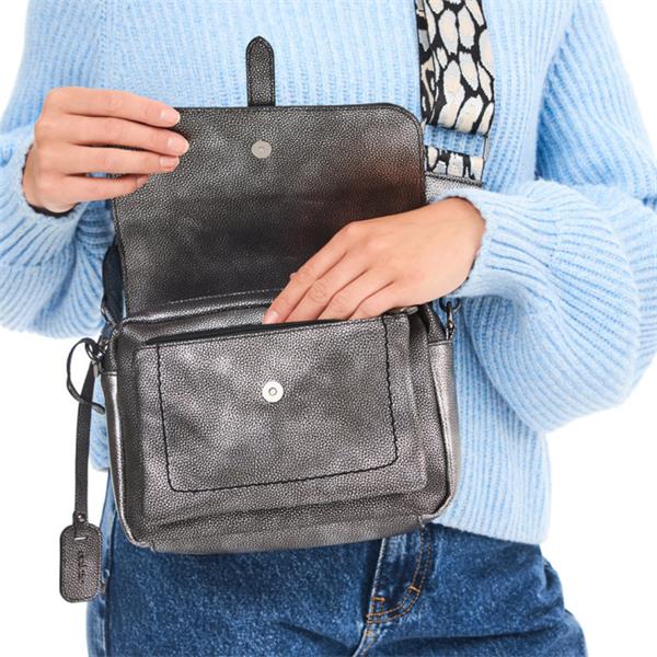 Rieker - H1101 Pewter Crossbody