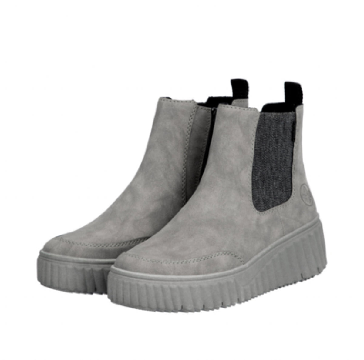 Rieker - N2553-40 Grey Chelsea Boot