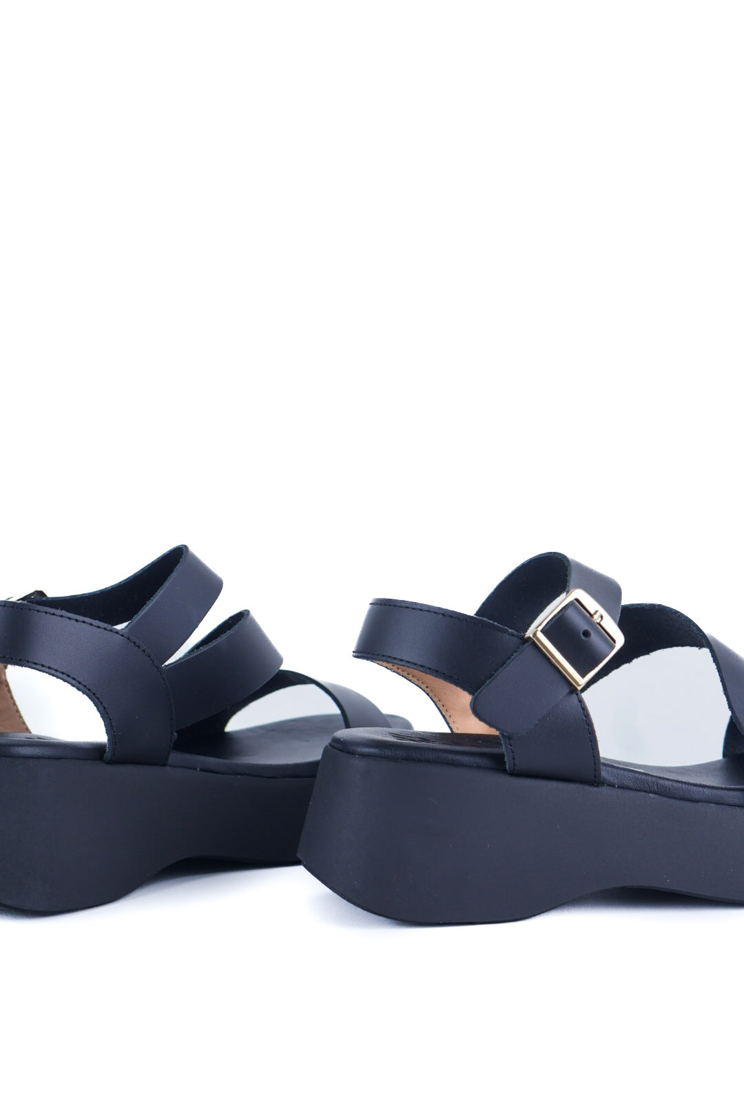 Oh My Sandals - 5969 Black Wedge Sandal