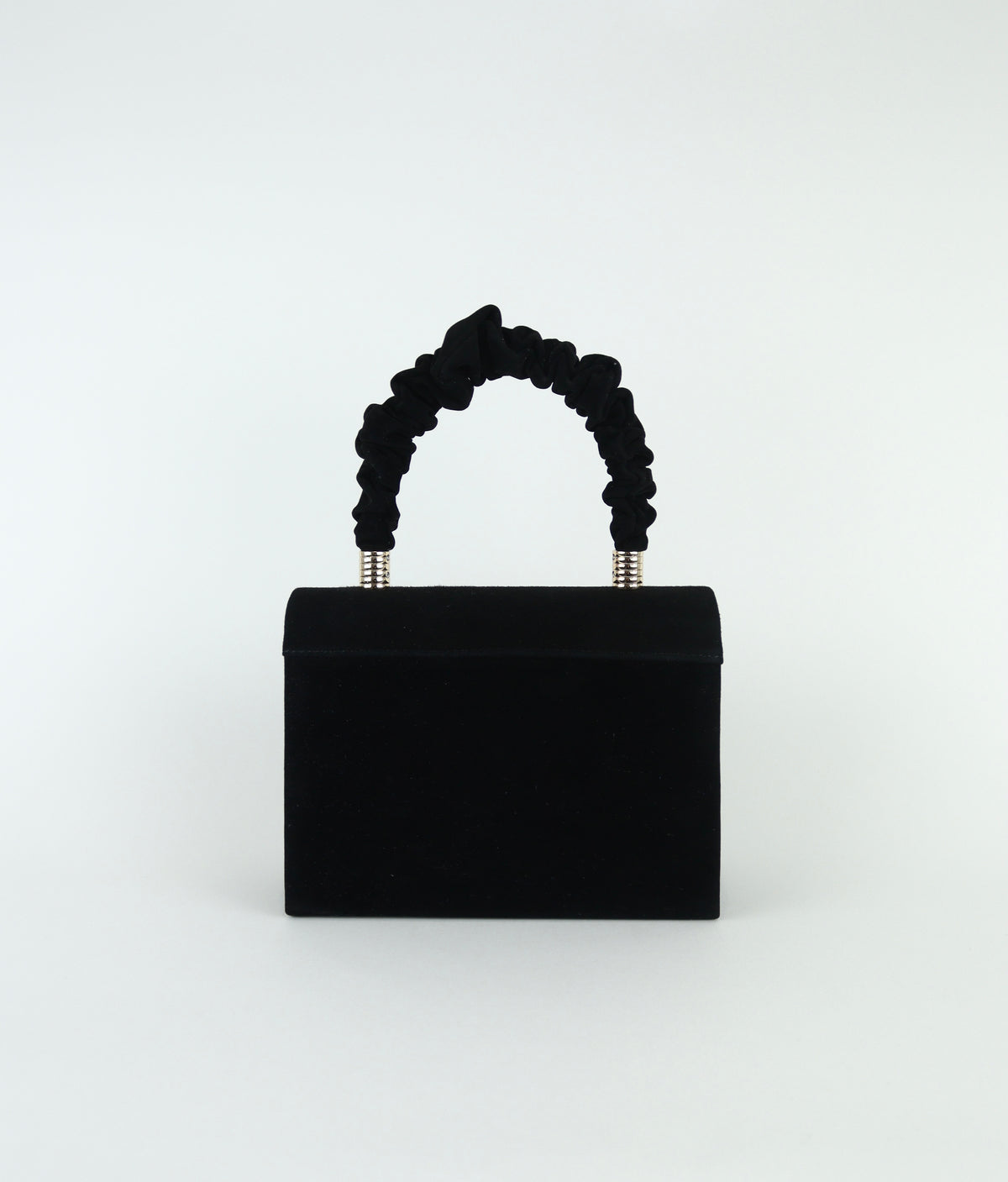 Rachels - Black Suede Clutch Bag