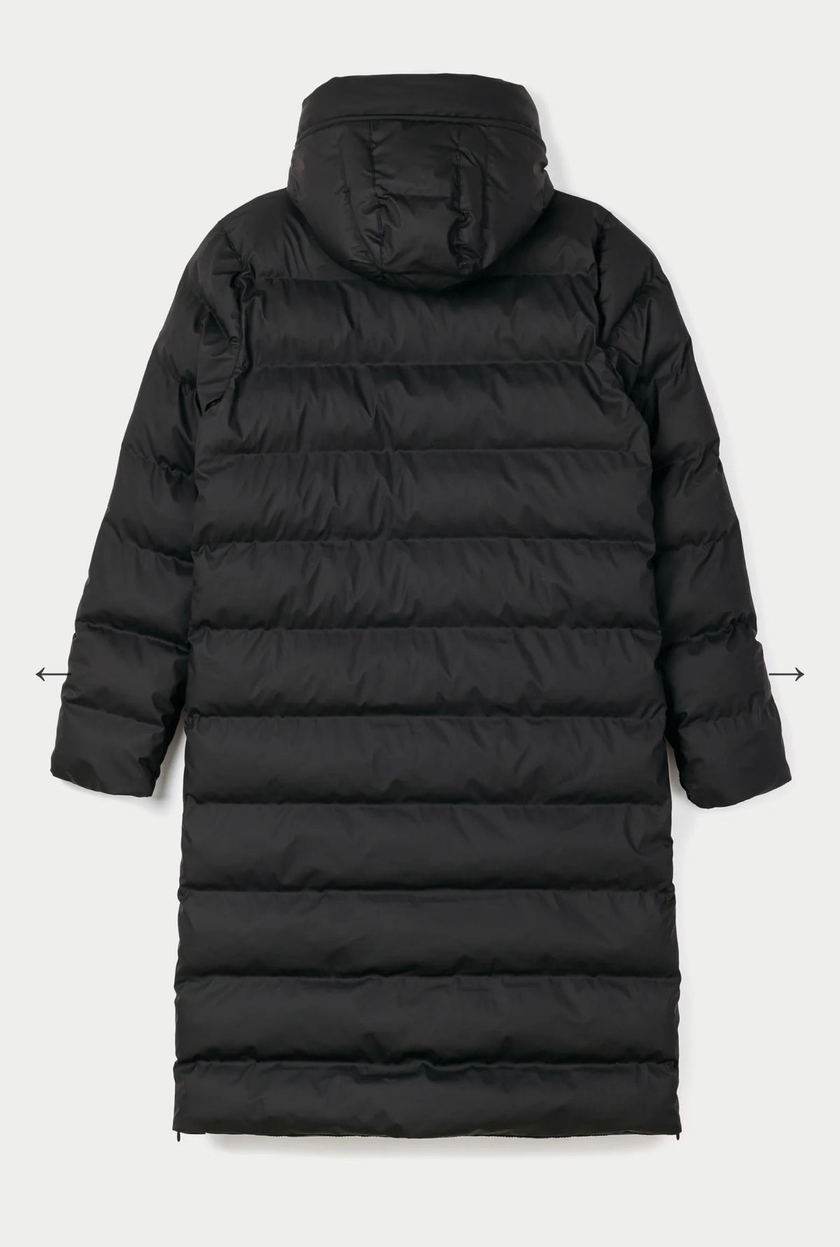 Tanta - T3318 Black Waterproof Coat