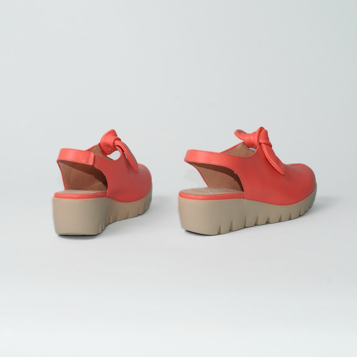 Wonders - C-33315 Coral Wedge Slingback