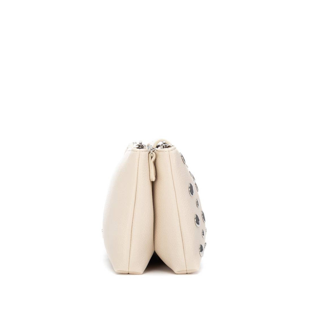 Xti - 184569 Cream Stud Bag