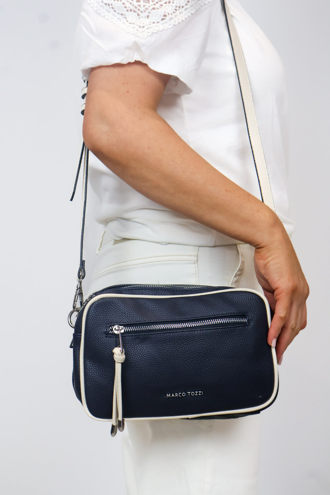 Marco Tozzi - 61117 Navy Crossbody Shoulder Bag