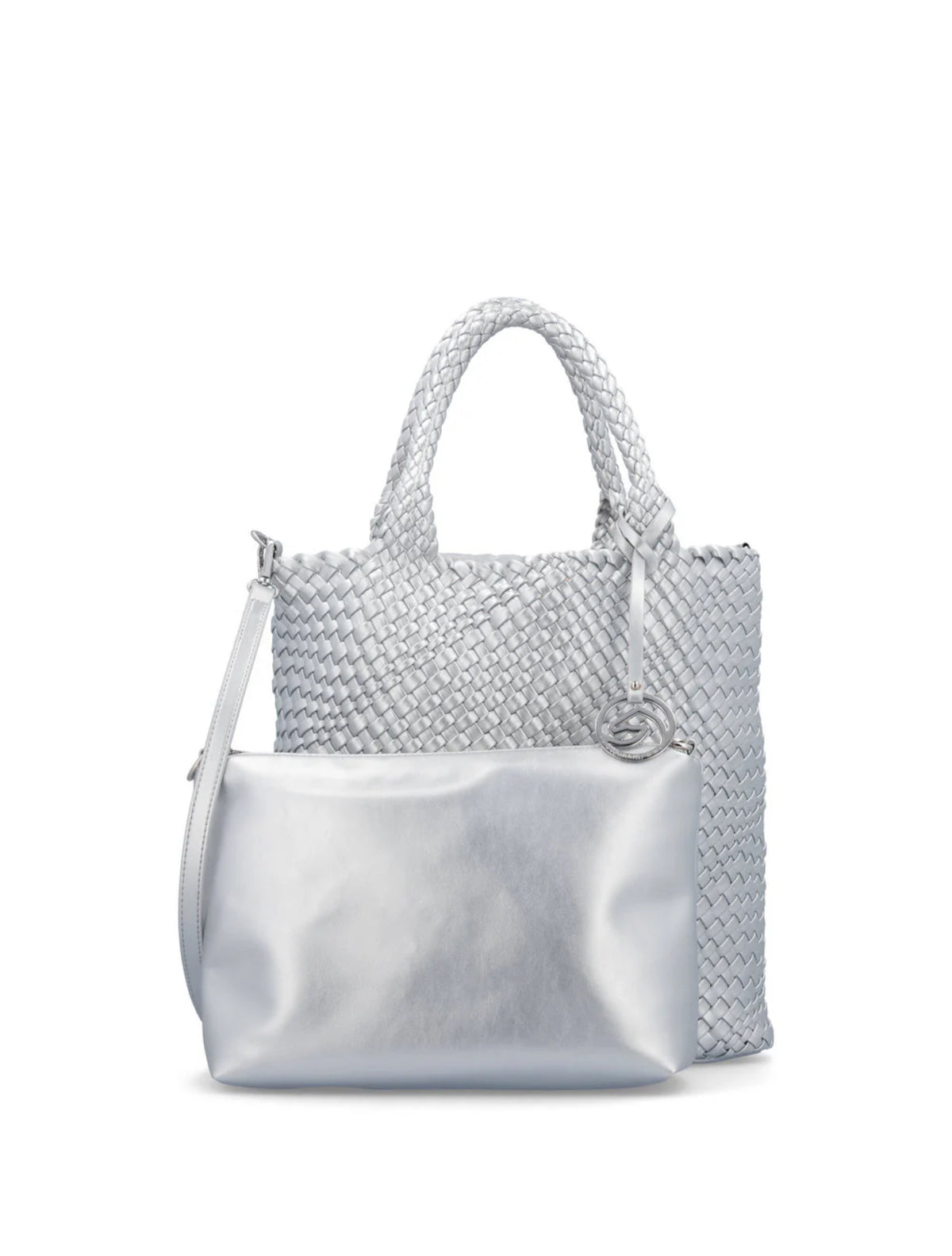 Remonte - Q0761 Silver Weave Bag