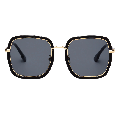 Elie Beaumont - EBS7016 Black and Gold Sunglasses