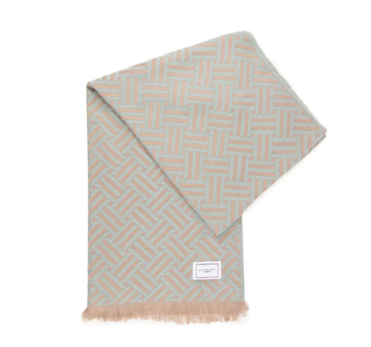 Elie Beaumont - Elite Duck Egg Woven Scarf