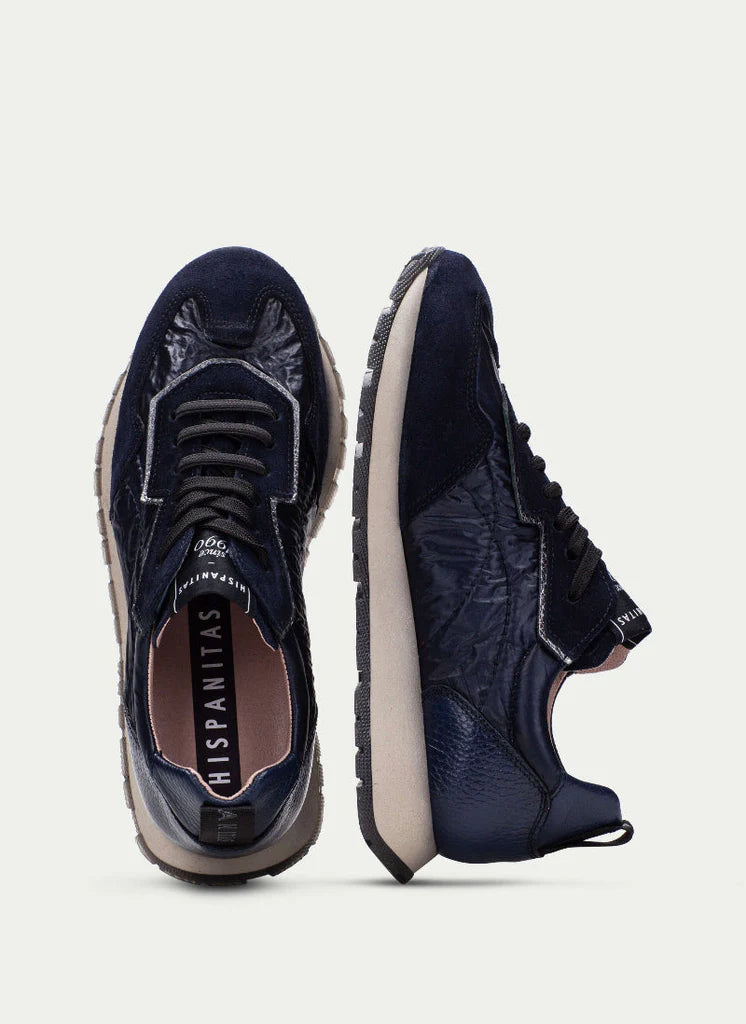 Hispanitas - HI254209 Navy Slip On Trainer