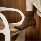Paul Green - 8288 Brown Kitten Heel Boot