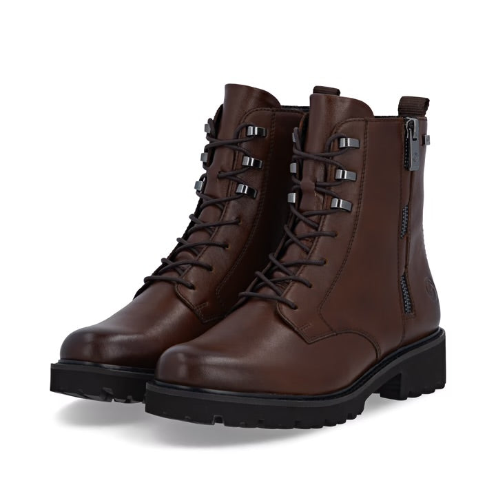 Remonte - D8656 Brown Biker Boot