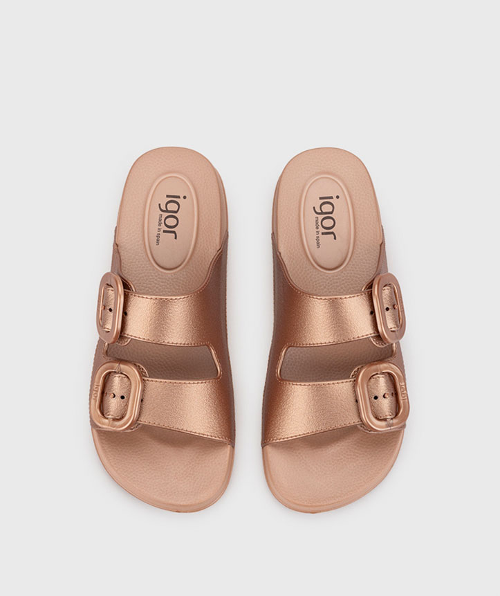 Igor - S10345-099 Rose Gold Slide