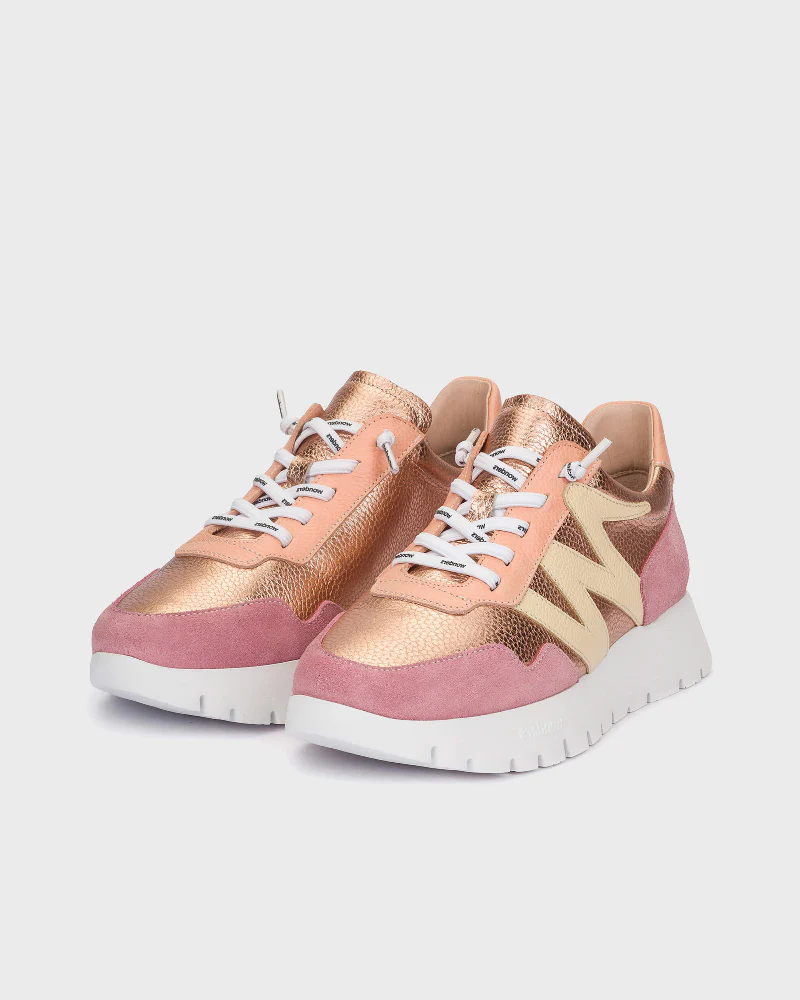 Wonders - A-24101 Blush Pink Slip On Trainer