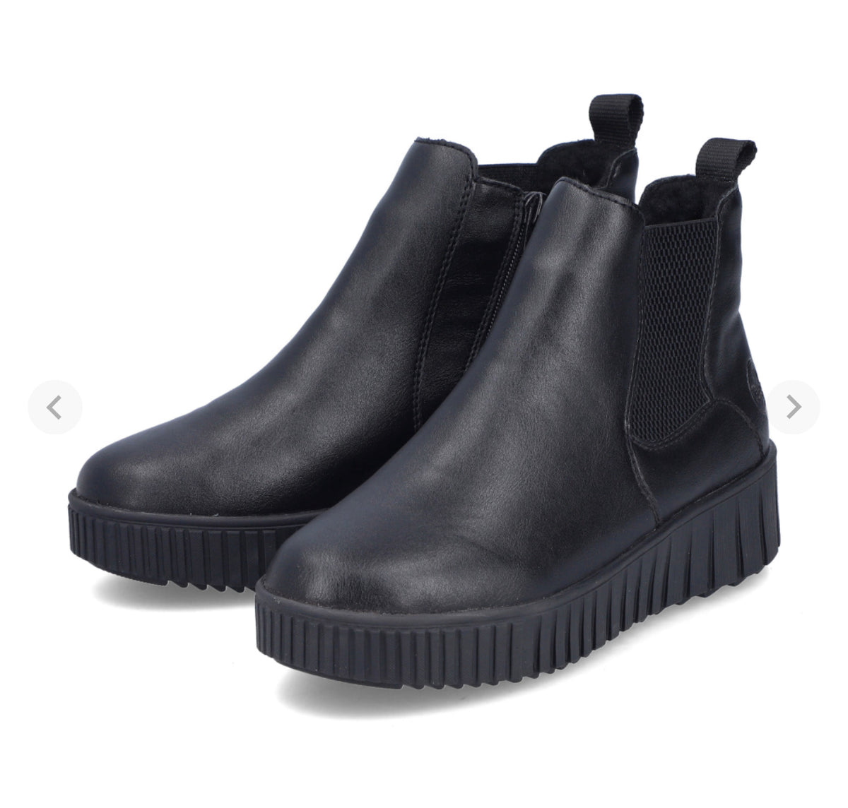 Rieker - Y6151 Black Wedge Boot