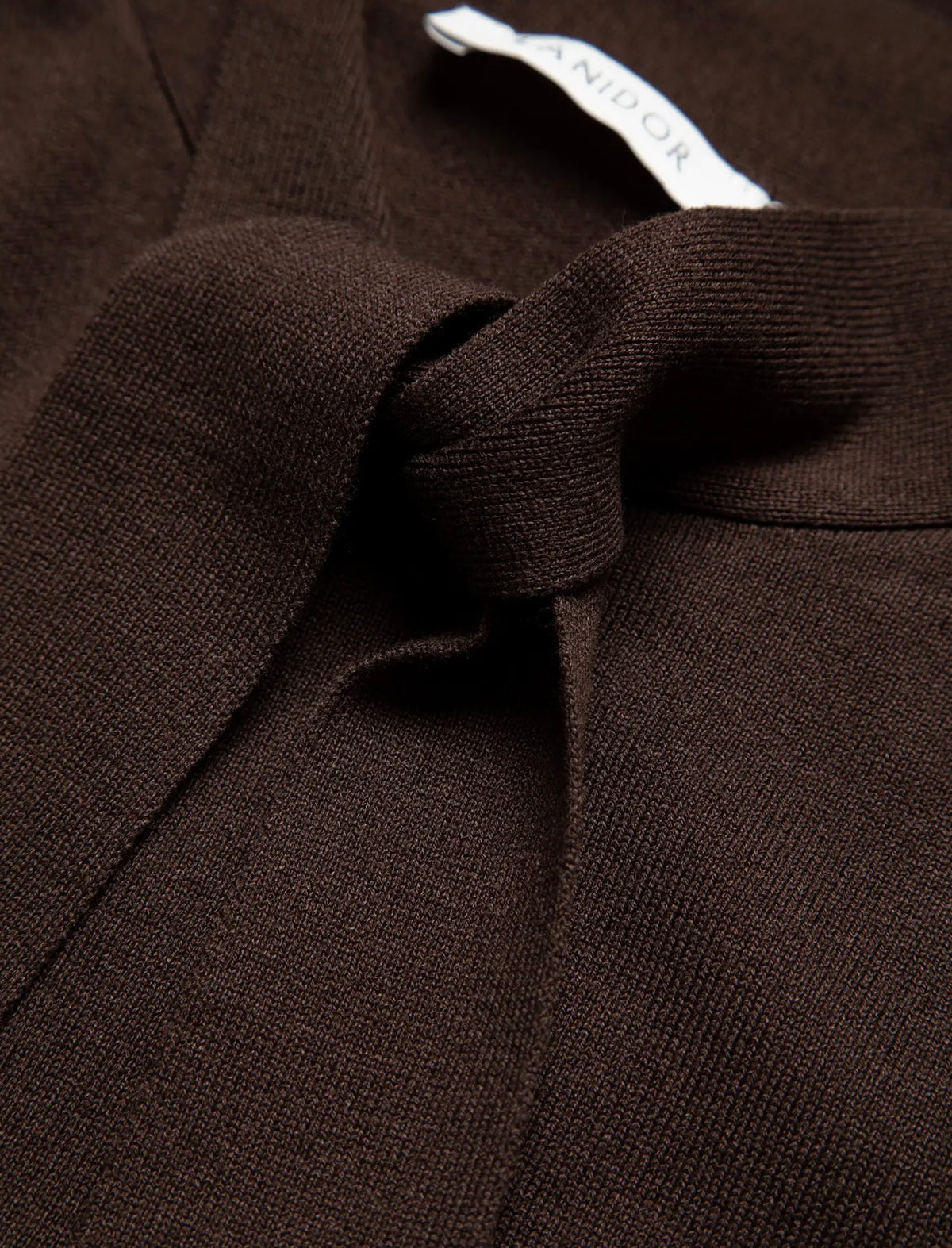 Anna - Brown Bow Jumper