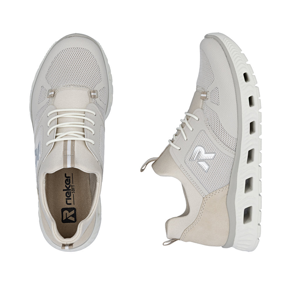 Rieker - M6078 Beige Slip-On Trainer