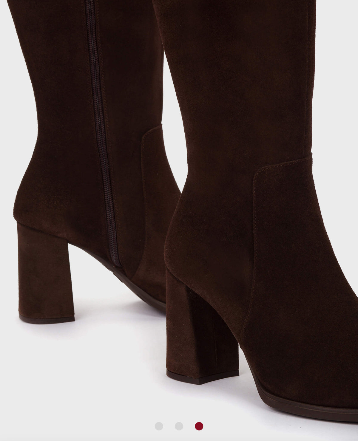 Wonders - M-5432 Brown Suede Knee High