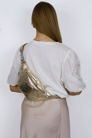 Depeche - 12556 Gold Bumbag