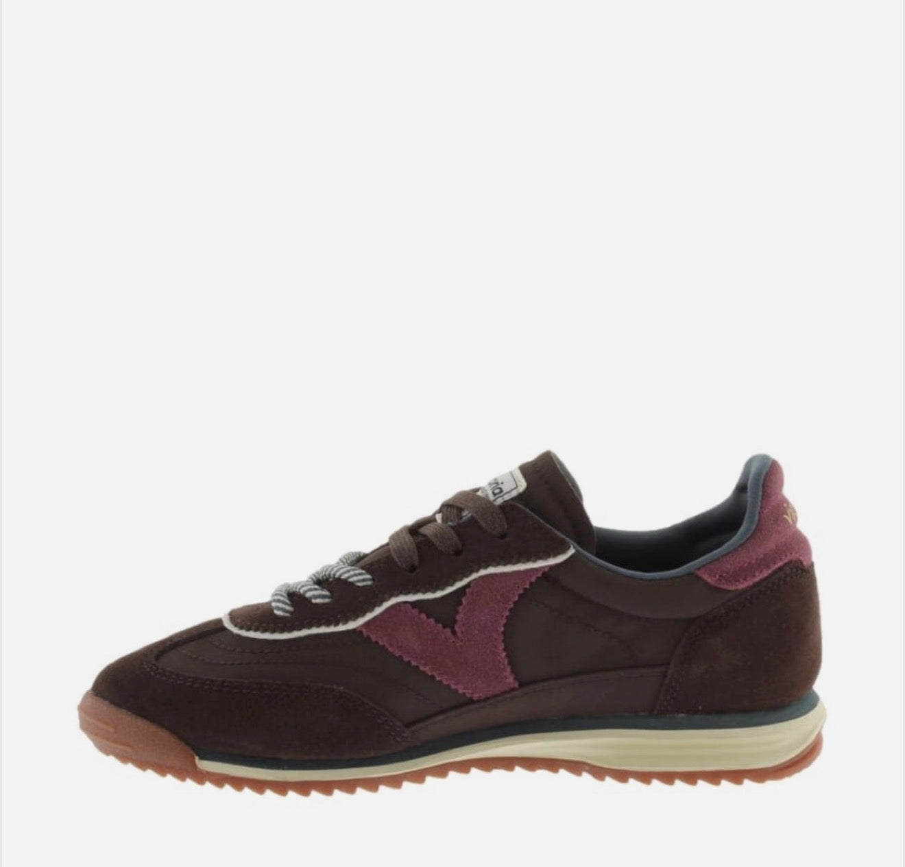 Victoria - 1 158113 Brown/Plum Trainer