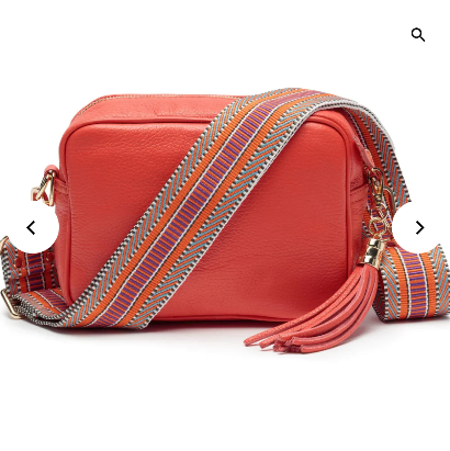 Elie Beaumont - London Orange Leather Crossbody