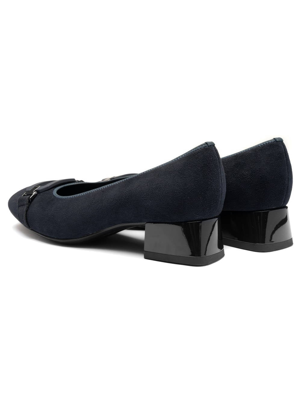 Ara - 20430 Navy Suede Court Shoe