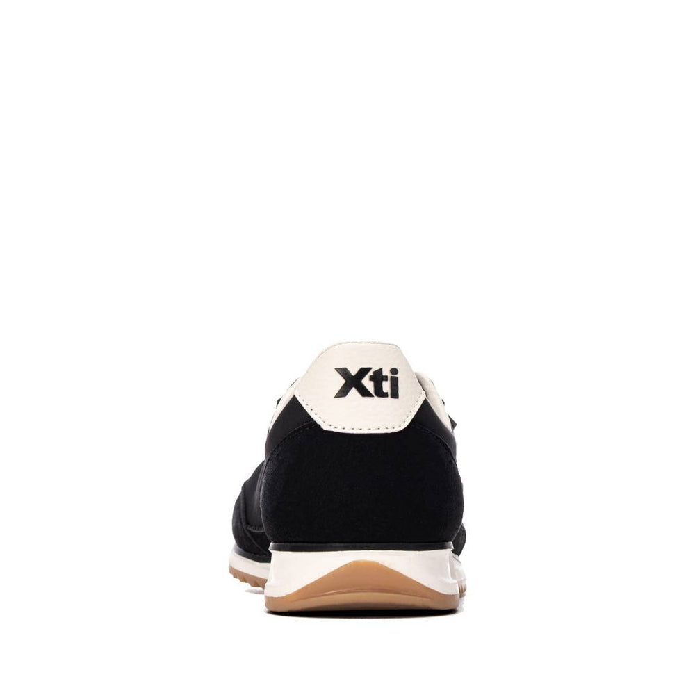 Xti - 146114 Black/Cream Trainer