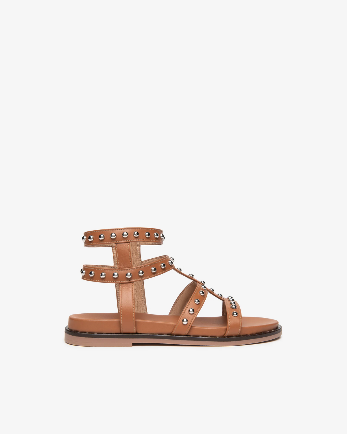 NeroGiardini - E615920D Tan Gladiator Sandal