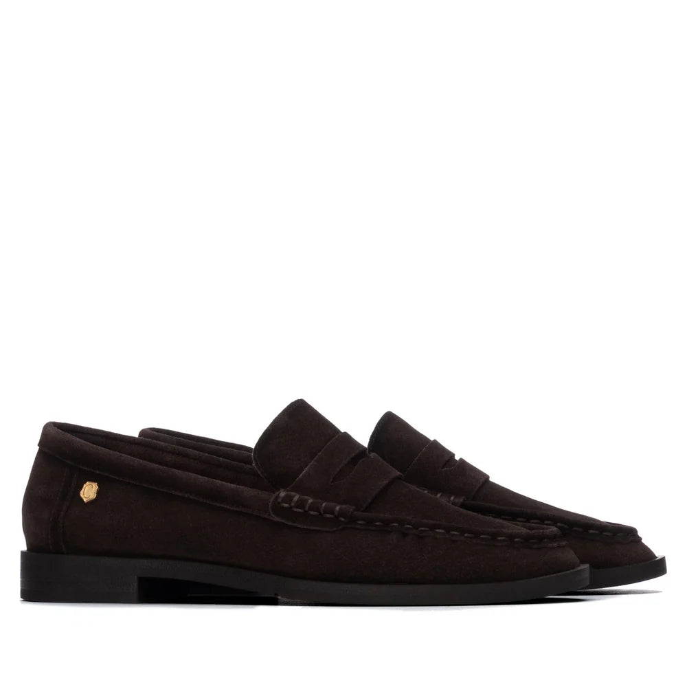 Carmela - 164389 Brown Suede Loafer
