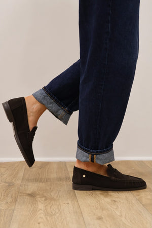 Carmela - 164389 Brown Suede Loafer