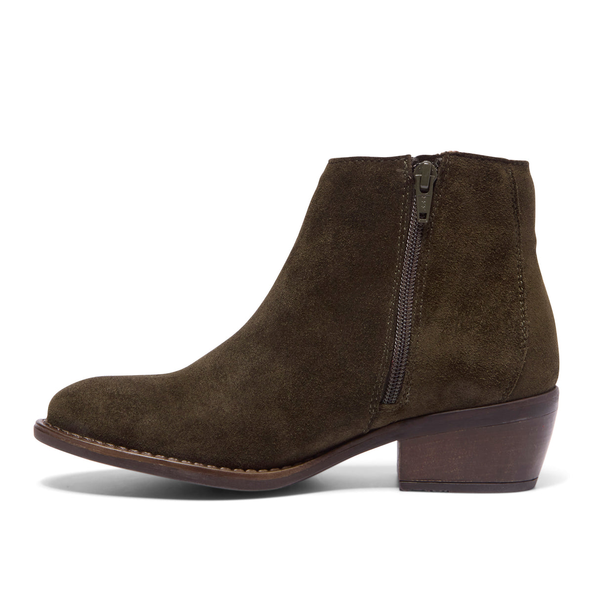 Carl Scarpa - Fermato Olive Suede Ankle Boot