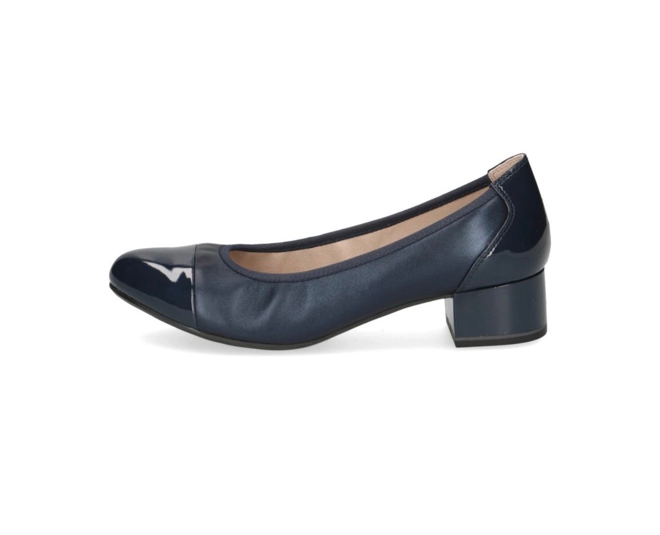 Caprice - 22500 Navy Classic Heel