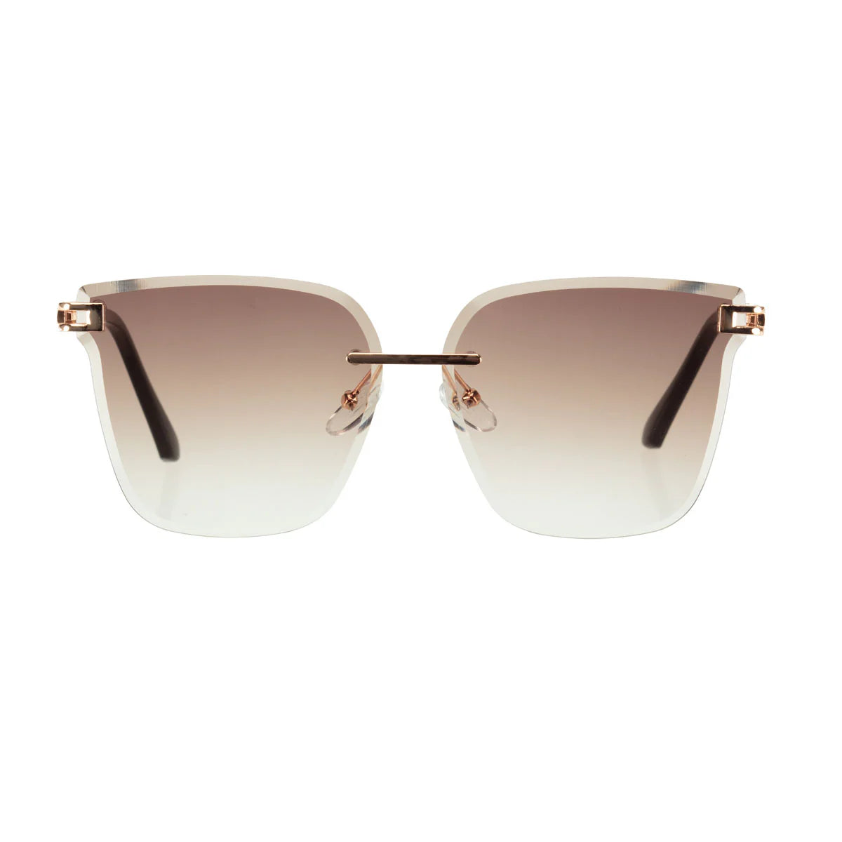 Elie Beaumont - EBS7023 Brown Chain Sunglasses