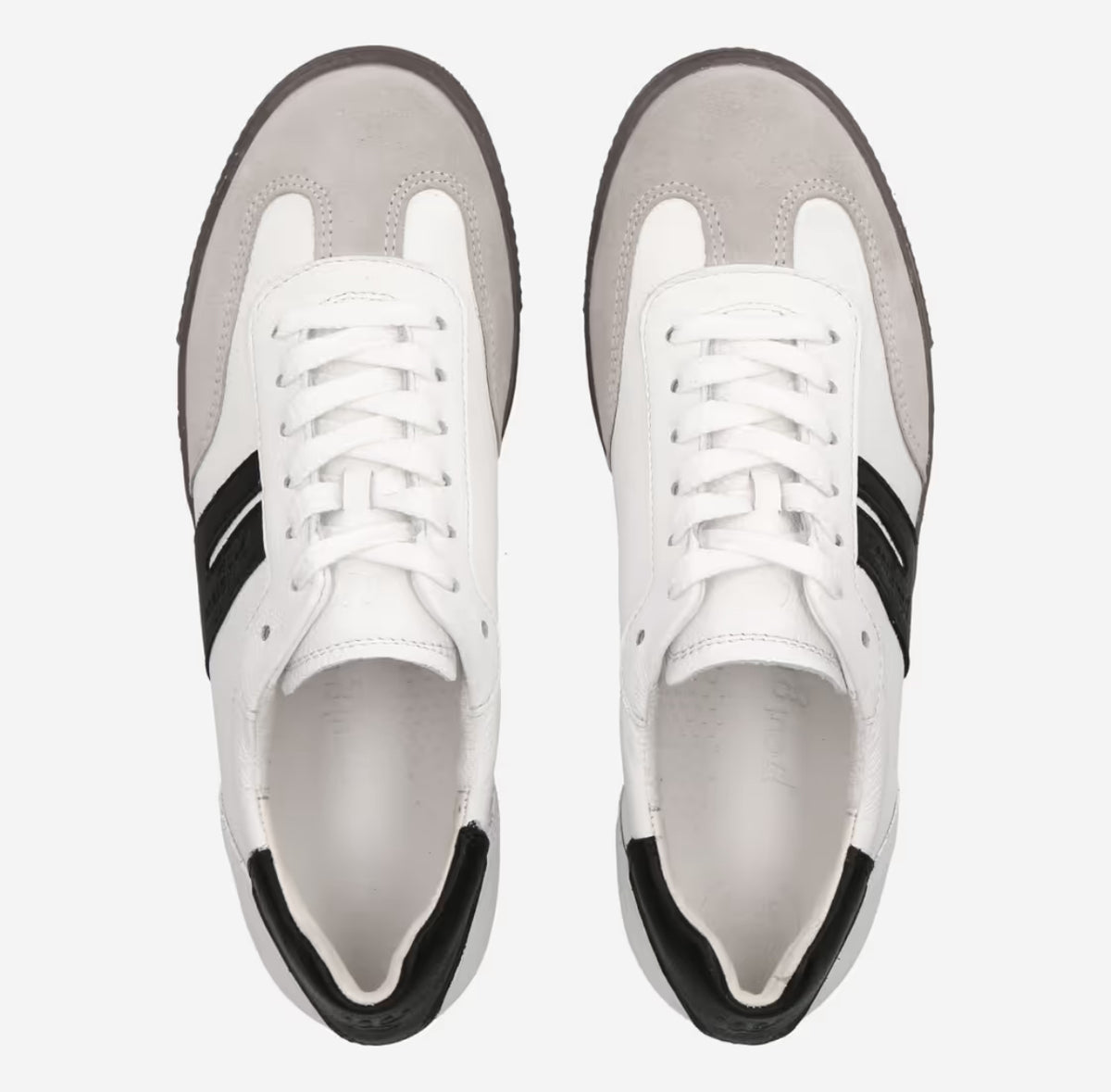 Paul Green - 5350 White/Black/Grey Trainer