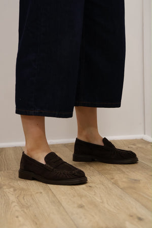 Wonders - B-9170 Brown Suede Loafer