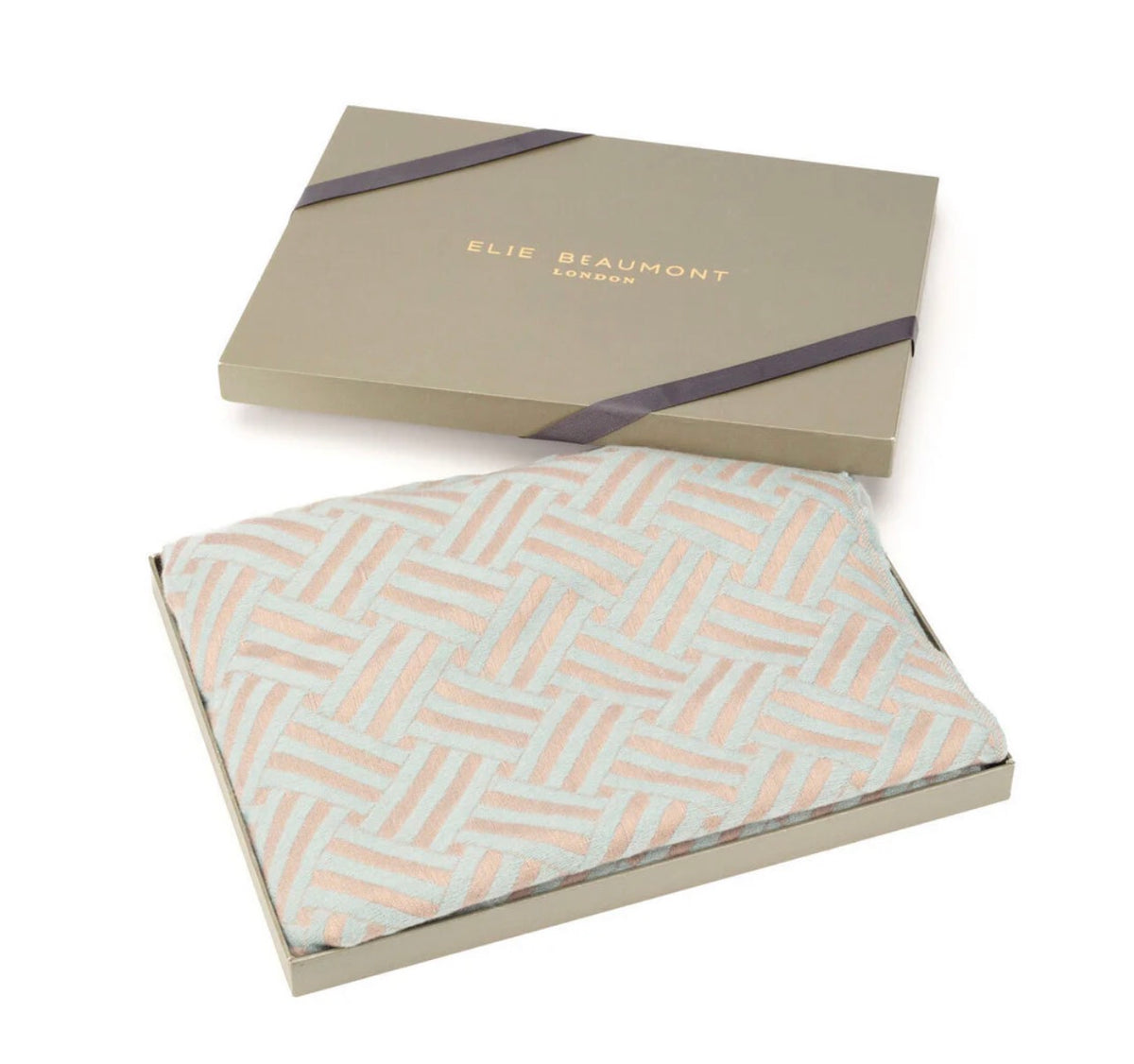 Elie Beaumont - Elite Duck Egg Woven Scarf