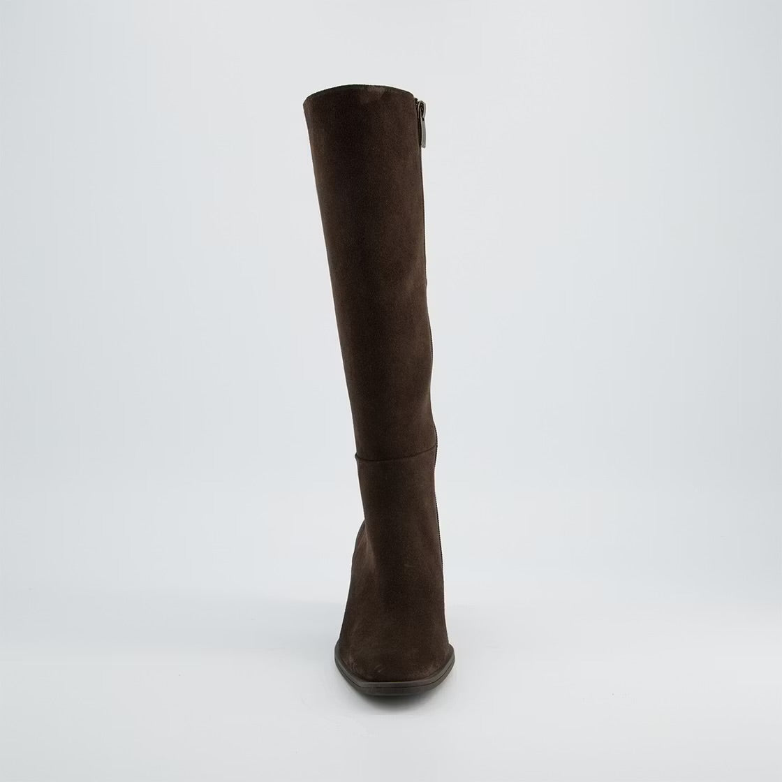 Paul Green - 8145 Brown Suede Knee High Boot