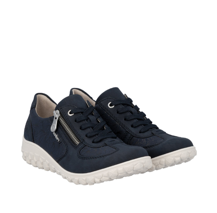 Rieker - 59501 - Navy Stretch Trainer
