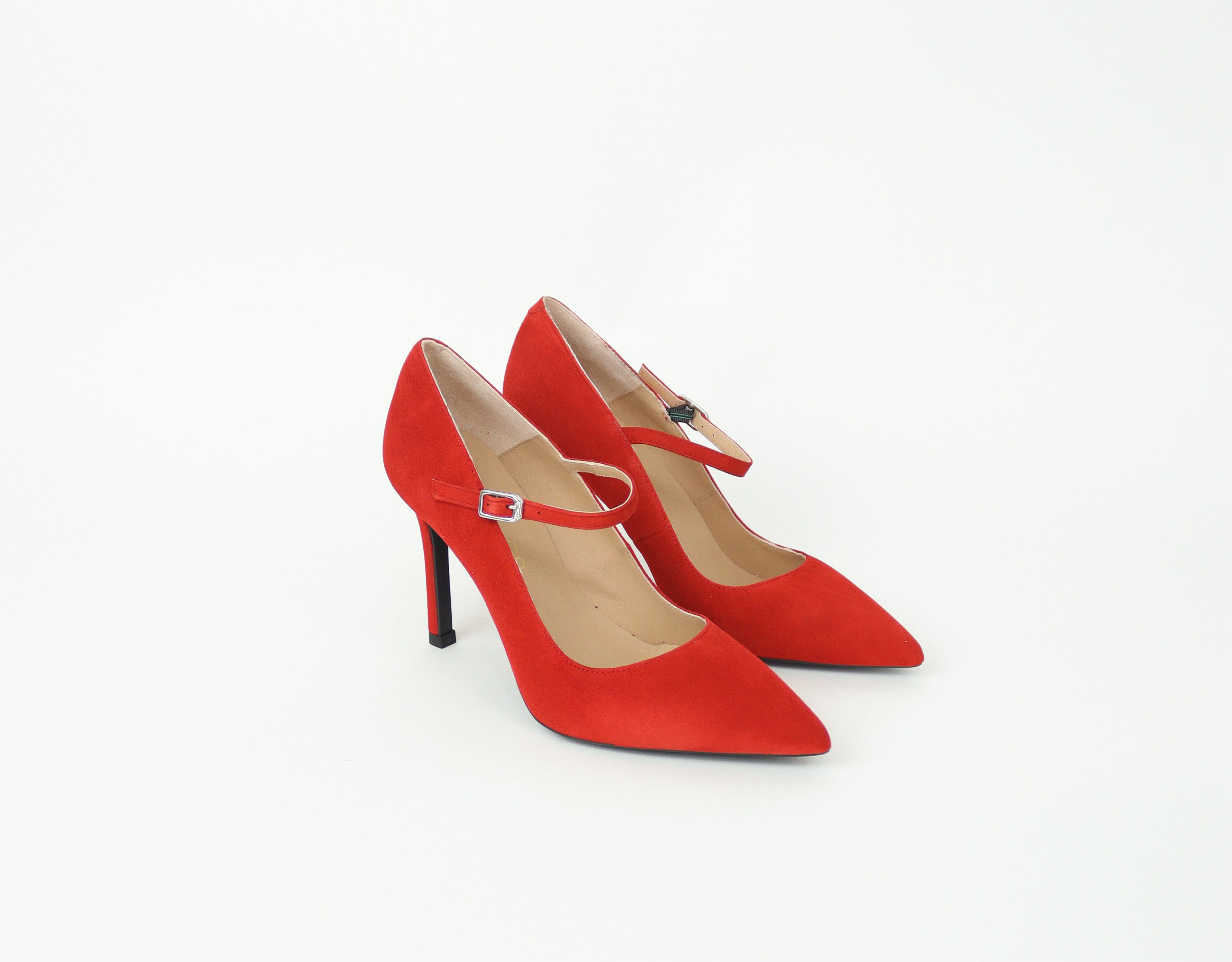 Unisa - Tuchel Red Suede Shoe
