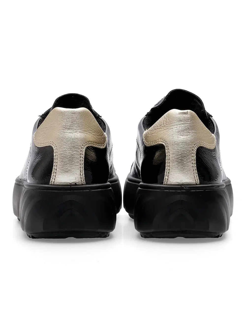 Ara - 46523 Black Patent Trainer [Wide Fit]