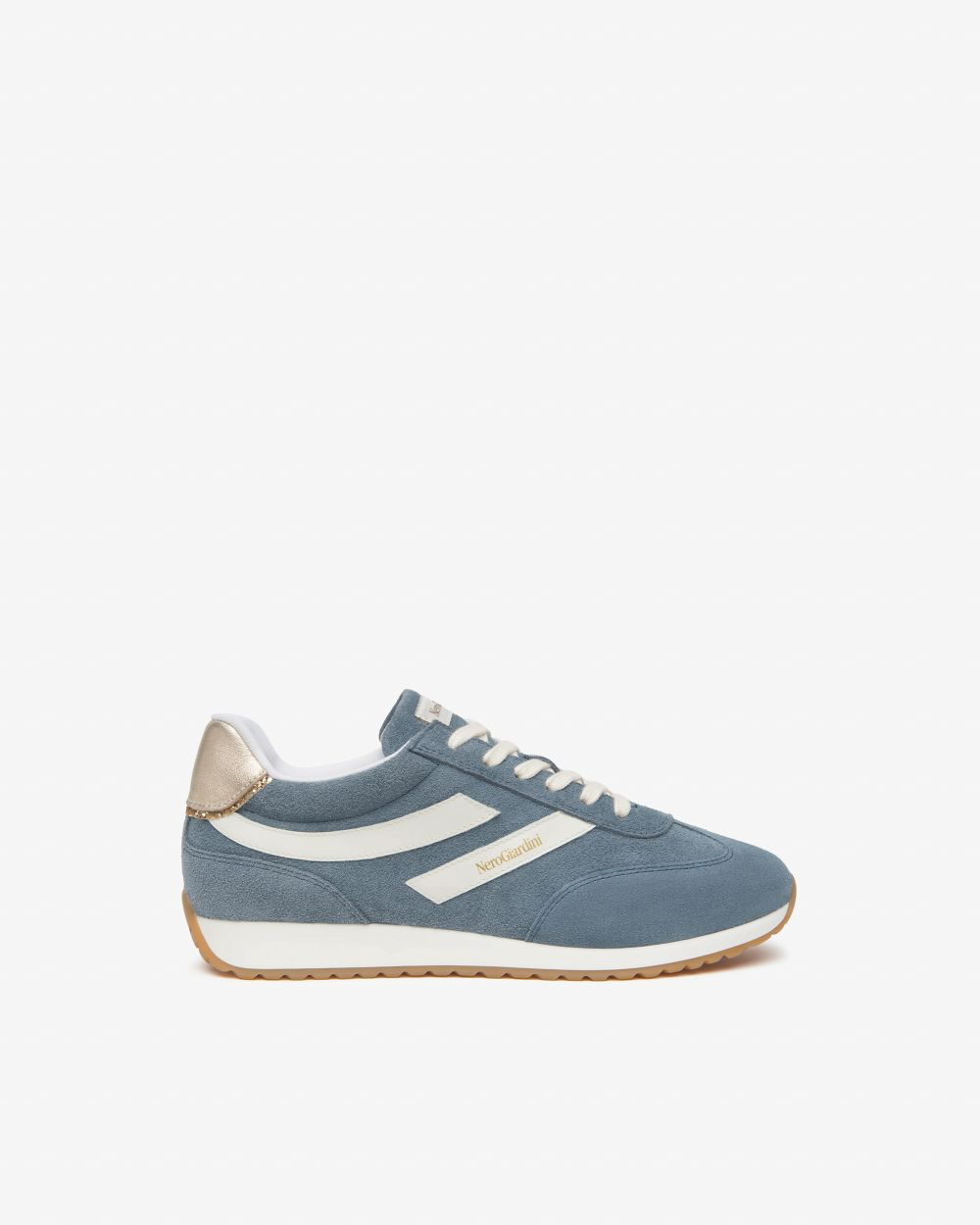 NeroGiardini - Blue Suede Trainer