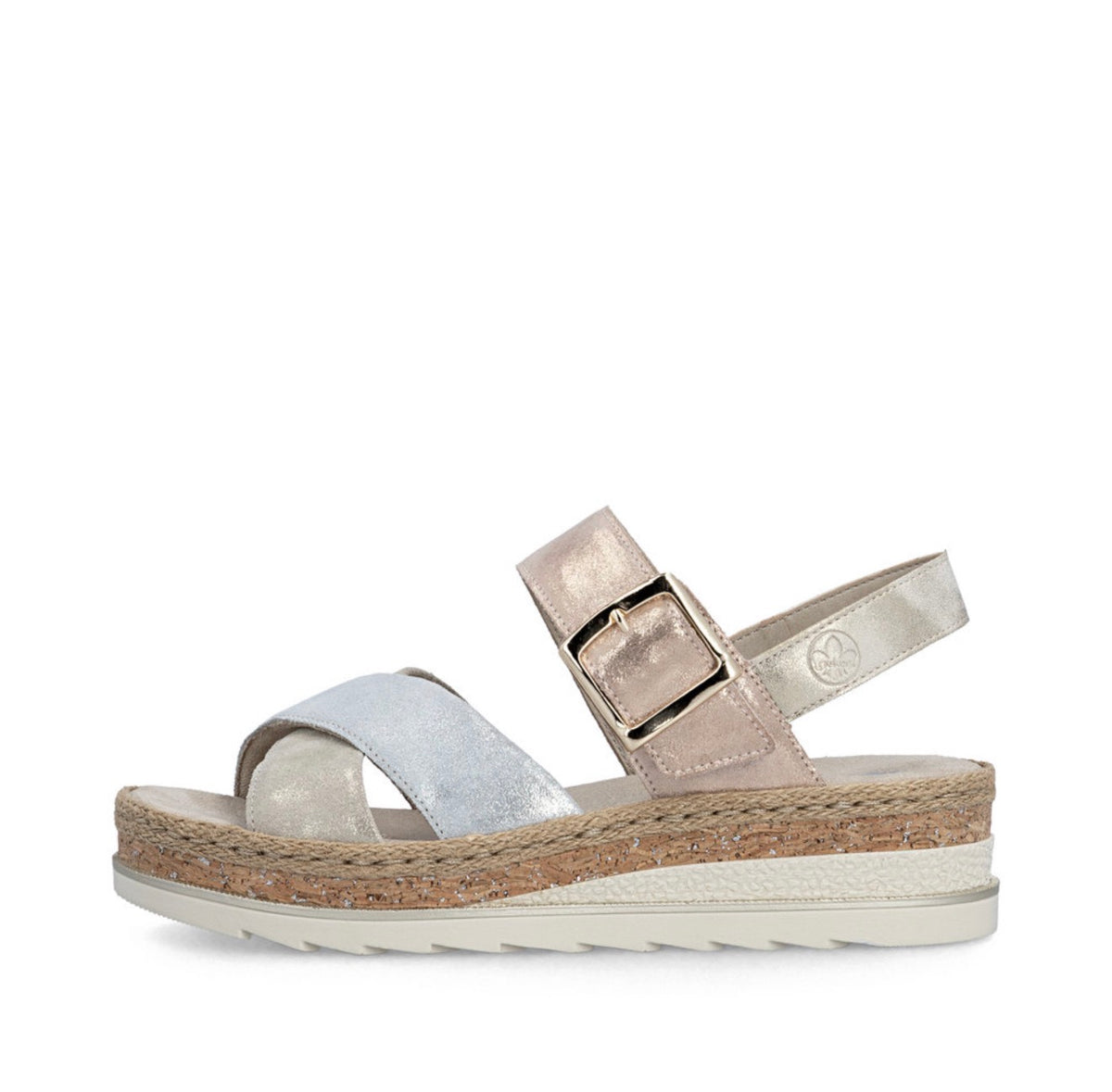 Rieker - V7951 Gold Multi Sandal